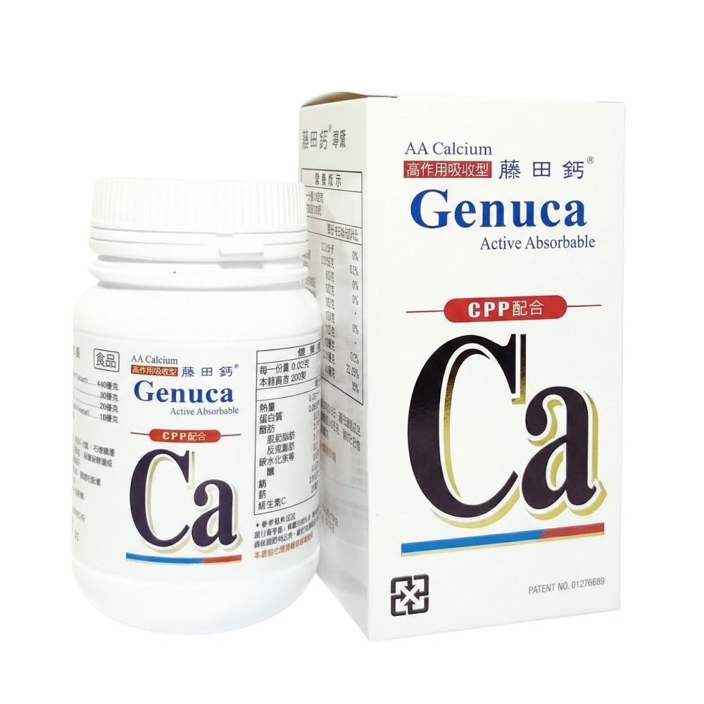 藤田鈣膠囊 200顆