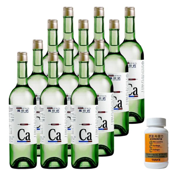 藤田鈣液劑12瓶/箱(加送渡邊高固力錠)
